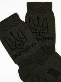 Шкарпетки ISSA Plus модель GNS-171_khakiblack Фото