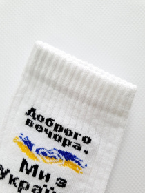 Шкарпетки ISSA Plus модель GNS-183_white Шкарпетки ISSA Plus модель GNS-183_white Фото