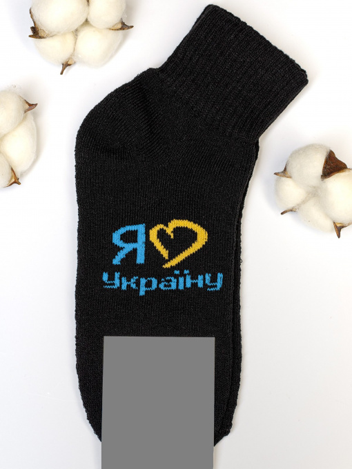 Шкарпетки ISSA Plus модель NS-176_black Фото