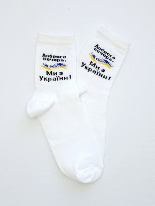 Носки ISSA Plus модель NS-183_white Фото