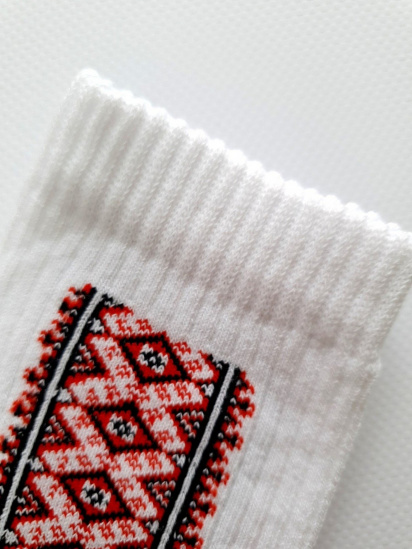 Носки ISSA Plus модель NS-185_white — фото 3 - INTERTOP
