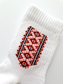 Шкарпетки ISSA Plus модель NS-185_white Фото