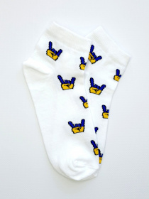 Носки ISSA Plus модель NS-200_white Фото