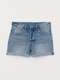 Шорты джинсовые H&M модель 10039281 Фото