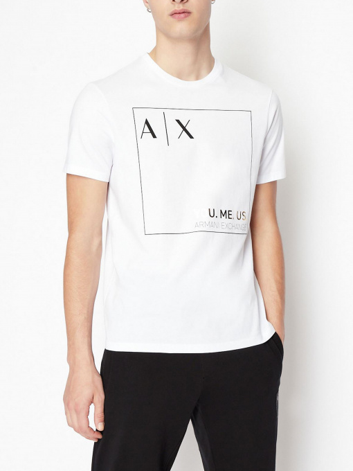 Футболкалар мен поло жейделер Armani Exchange үлгі 6LZTAY-ZJFCZ-1100 Фото