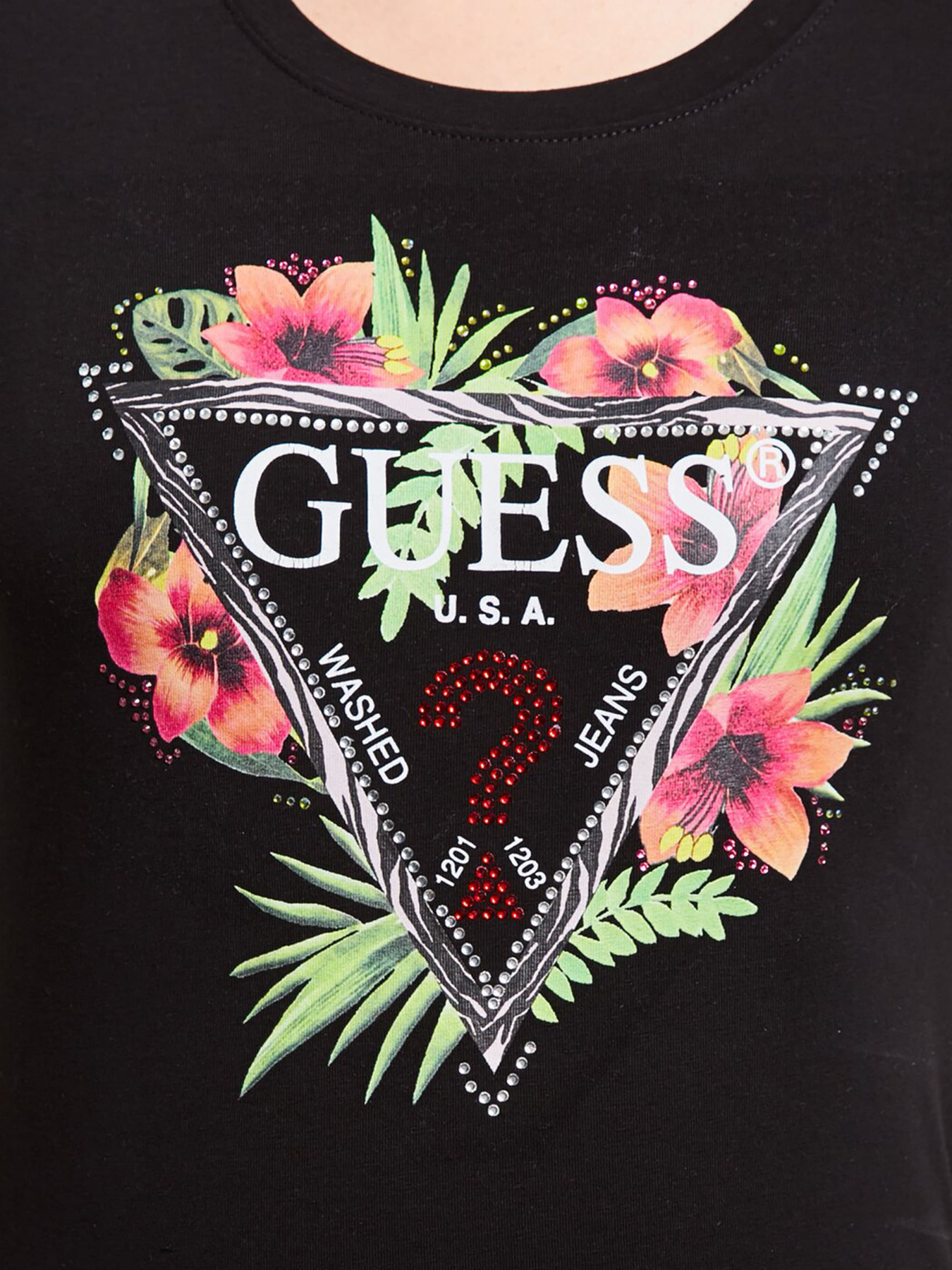 Футболки и поло GUESS модель W1GI0N-J1311-JBLK Фото