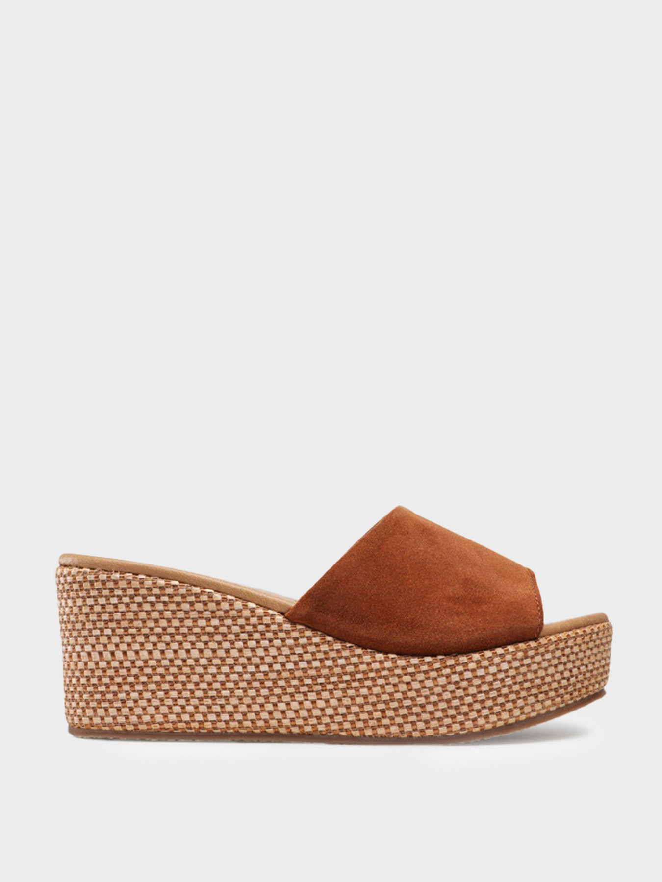 Шлёпанцы Marco Tozzi модель 27221-28-349 COGNAC SUEDE Фото