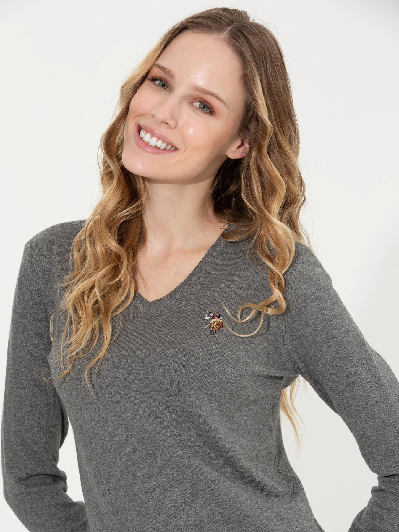 Джемпер US Polo модель G082SZ0TK.000.1430182.VR086 Джемпер US Polo модель G082SZ0TK.000.1430182.VR086 Фото