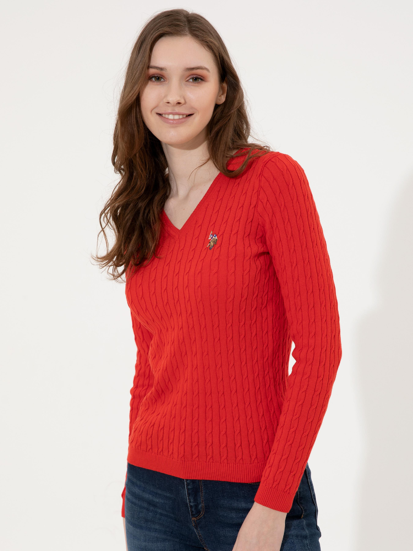 Джемпер US Polo модель G082SZ0TK.000.1430184.VR030 Фото