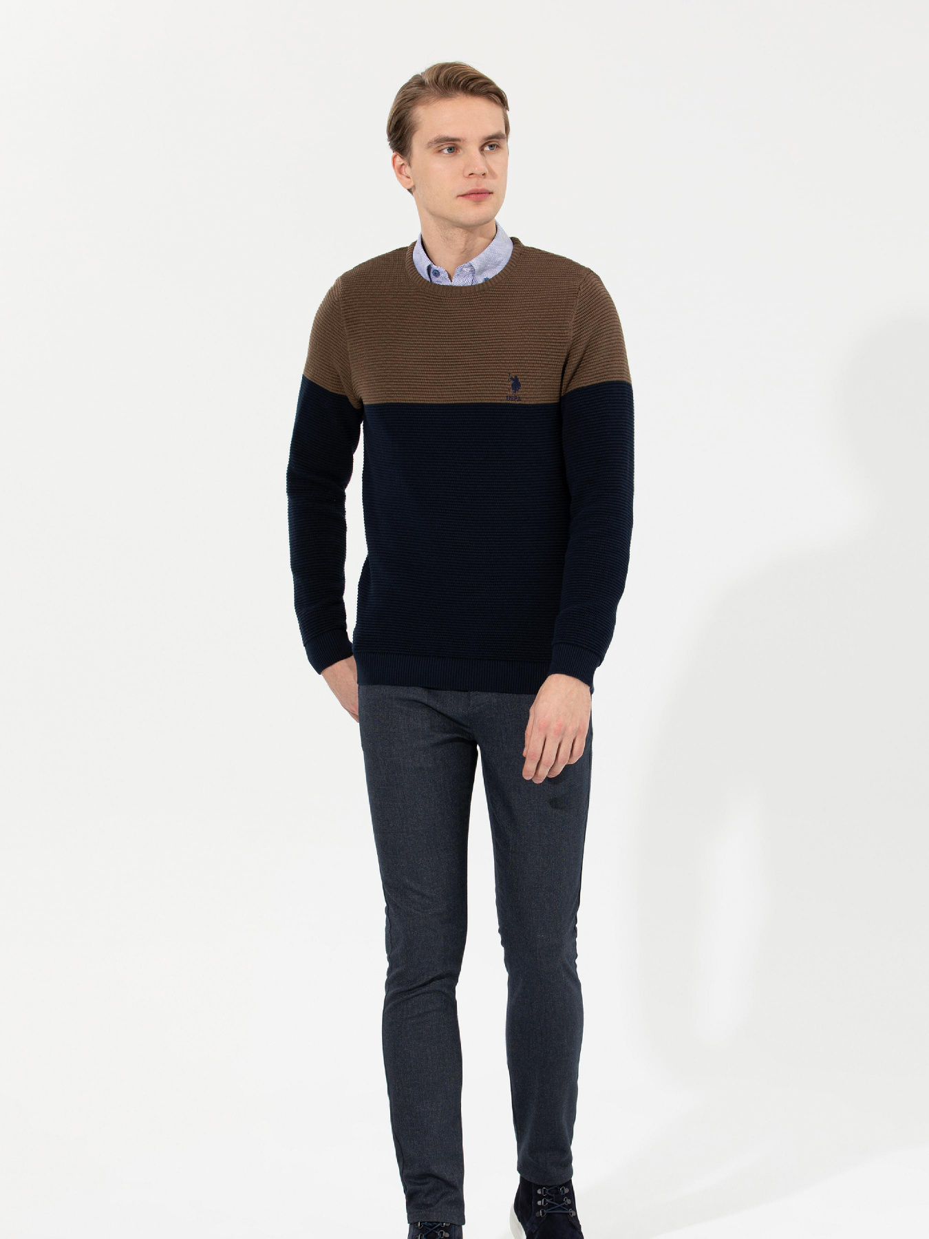 Джемпер US Polo модель G081GL0TK.000.1429133.VR153 Фото