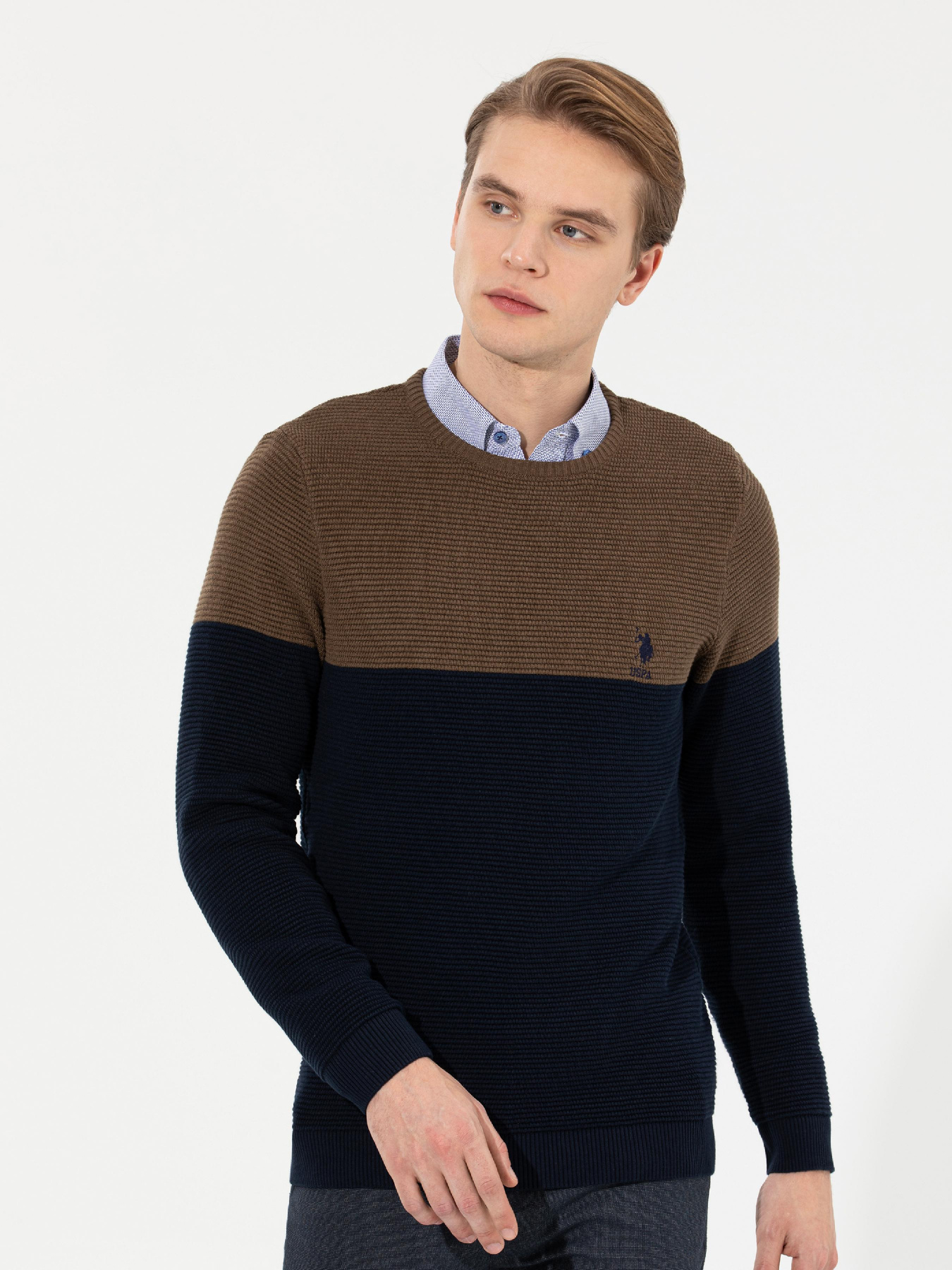 Джемпер US Polo модель G081GL0TK.000.1429133.VR153 Фото