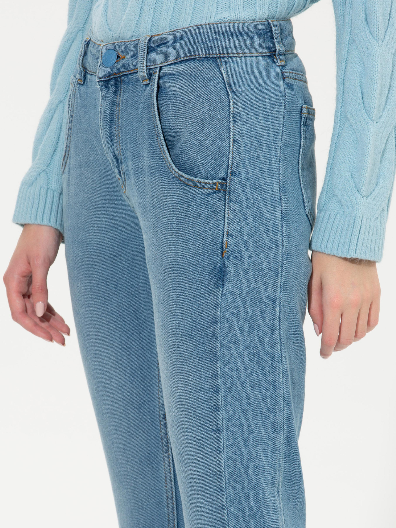 Джинсы мом US Polo модель G082SZ080.000.1467952.DN0023 Фото