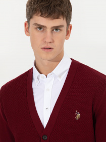 Кардиган US Polo модель G081SZ0TH.000.1428933.VR014 Фото