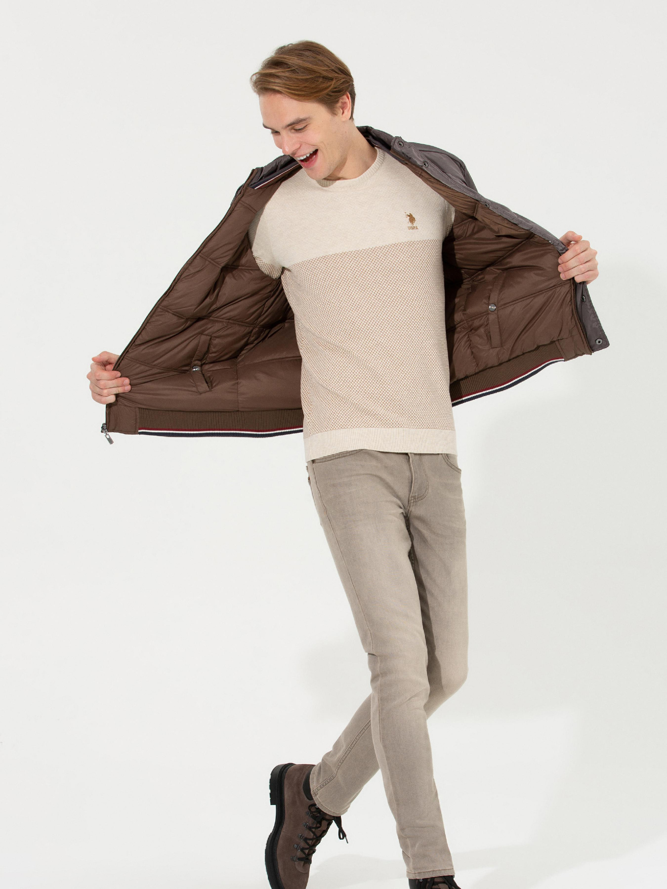 Демисезонная куртка US Polo модель G081SZ0MS.000.1443182.VR153 Фото