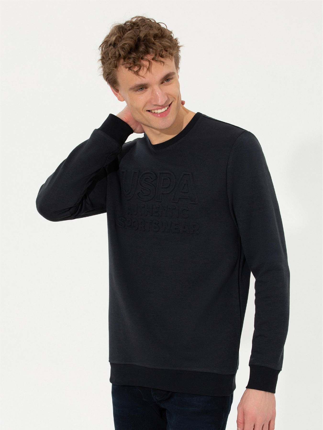 Свитшот US Polo модель G081SZ082.000.1454838.VR033 Фото