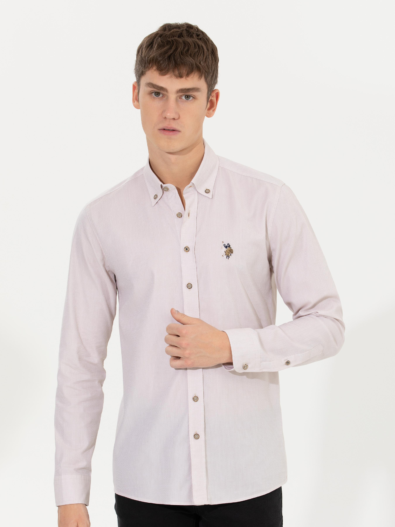 Рубашка US Polo модель G081SZ004.000.1450307.VR049 Фото