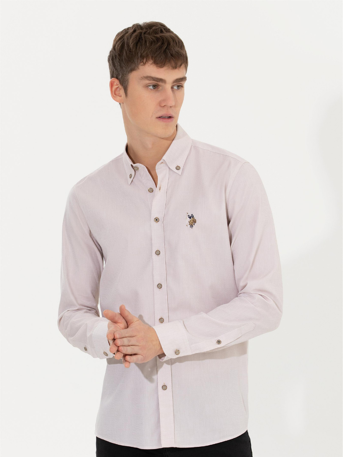 Рубашка US Polo модель G081SZ004.000.1450307.VR049 Фото