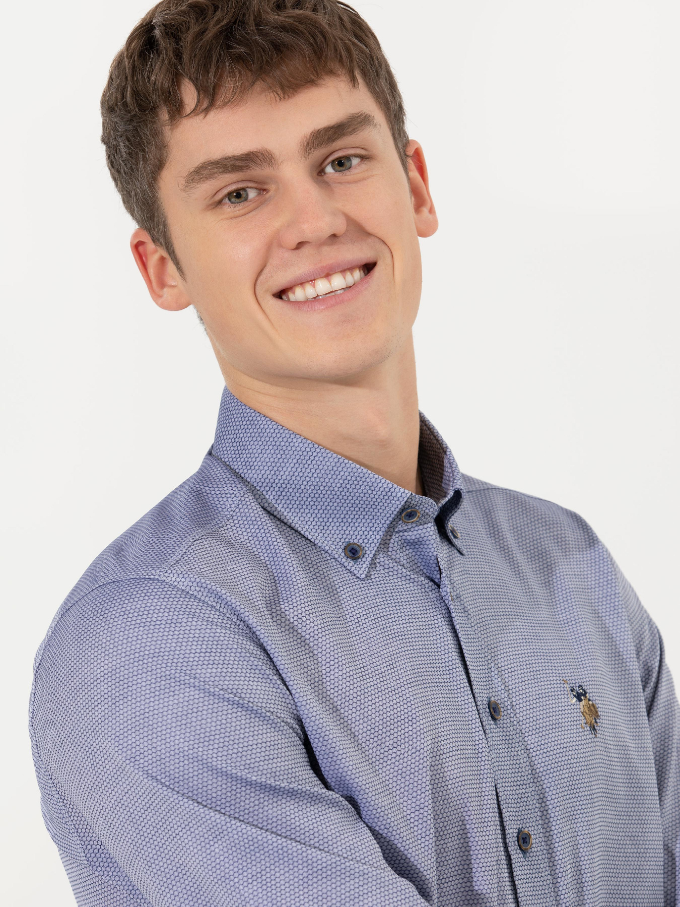 Рубашка US Polo модель G081SZ004.000.1450307.VR033 Фото