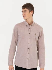 Рубашка повседневная US Polo модель G081SZ004.000.1461606.VR015 Фото