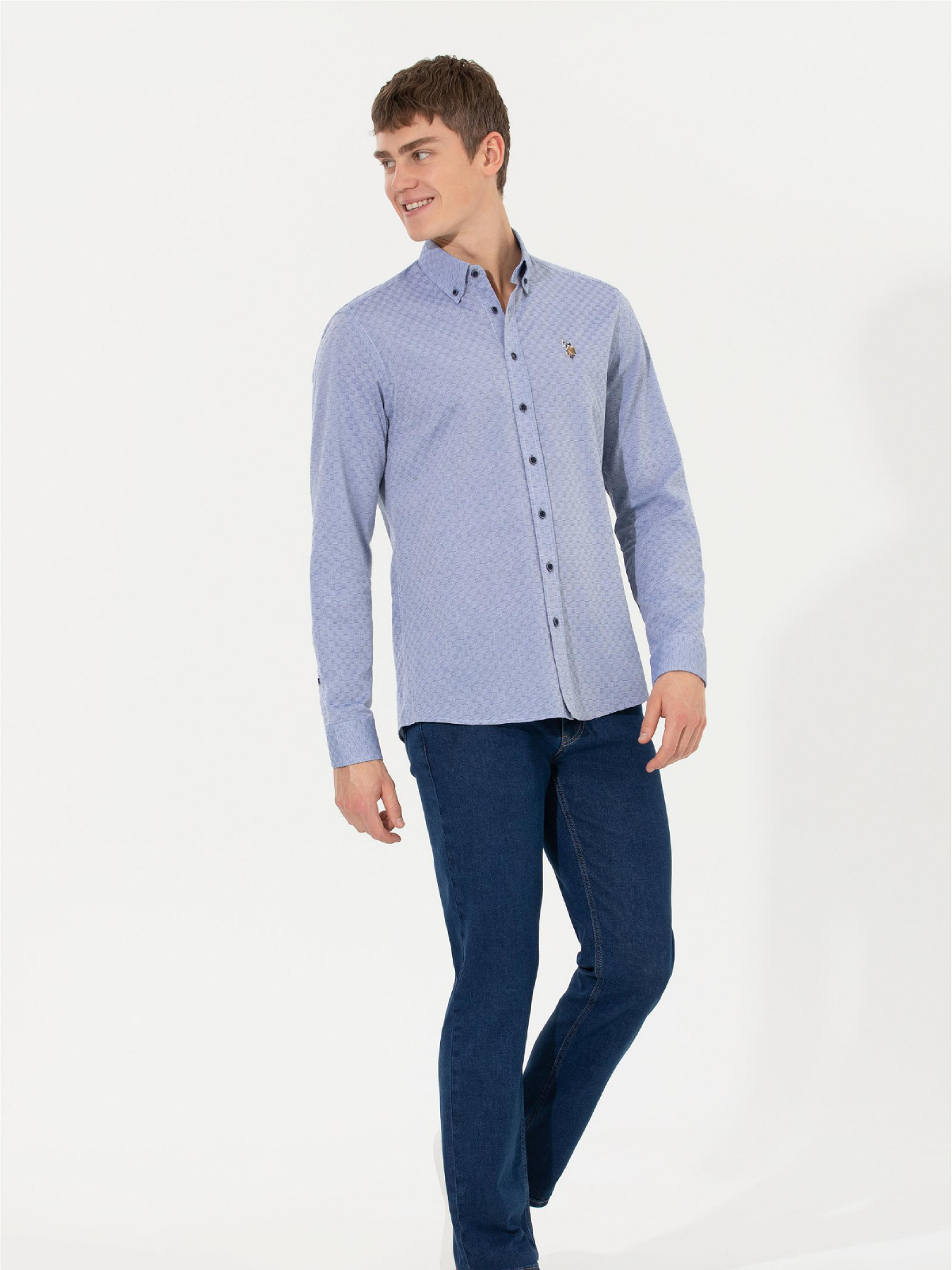 Зауженные джинсы US Polo модель G081GL080.000.1468821.DN0022 Зауженные джинсы US Polo модель G081GL080.000.1468821.DN0022 Фото