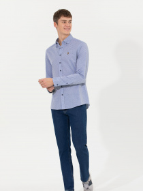 Сорочка повсякденна US Polo модель G081SZ004.000.1461606.VR212 Фото