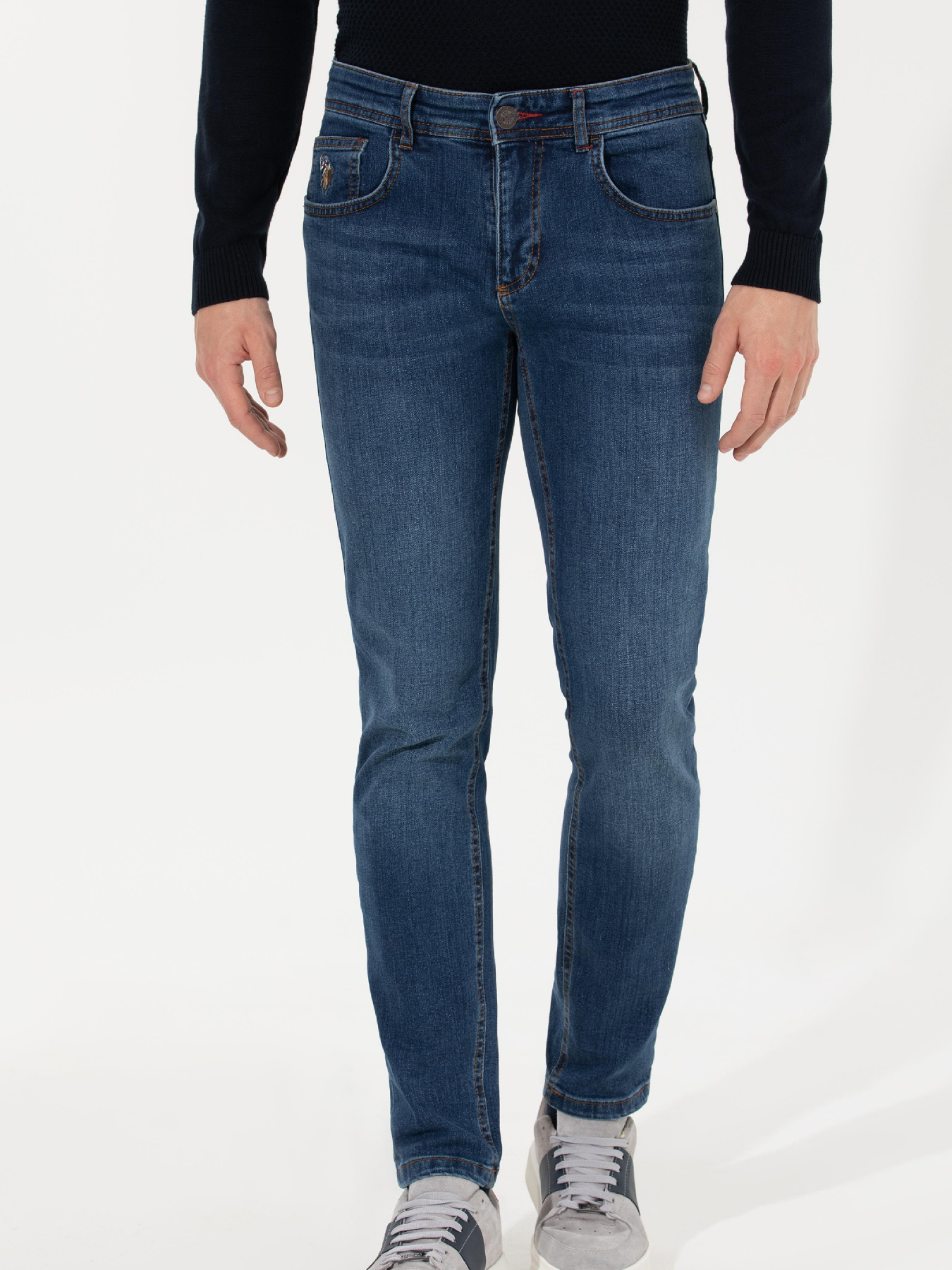 Зауженные джинсы US Polo модель G081SZ080.000.1452645.DN0022 Фото