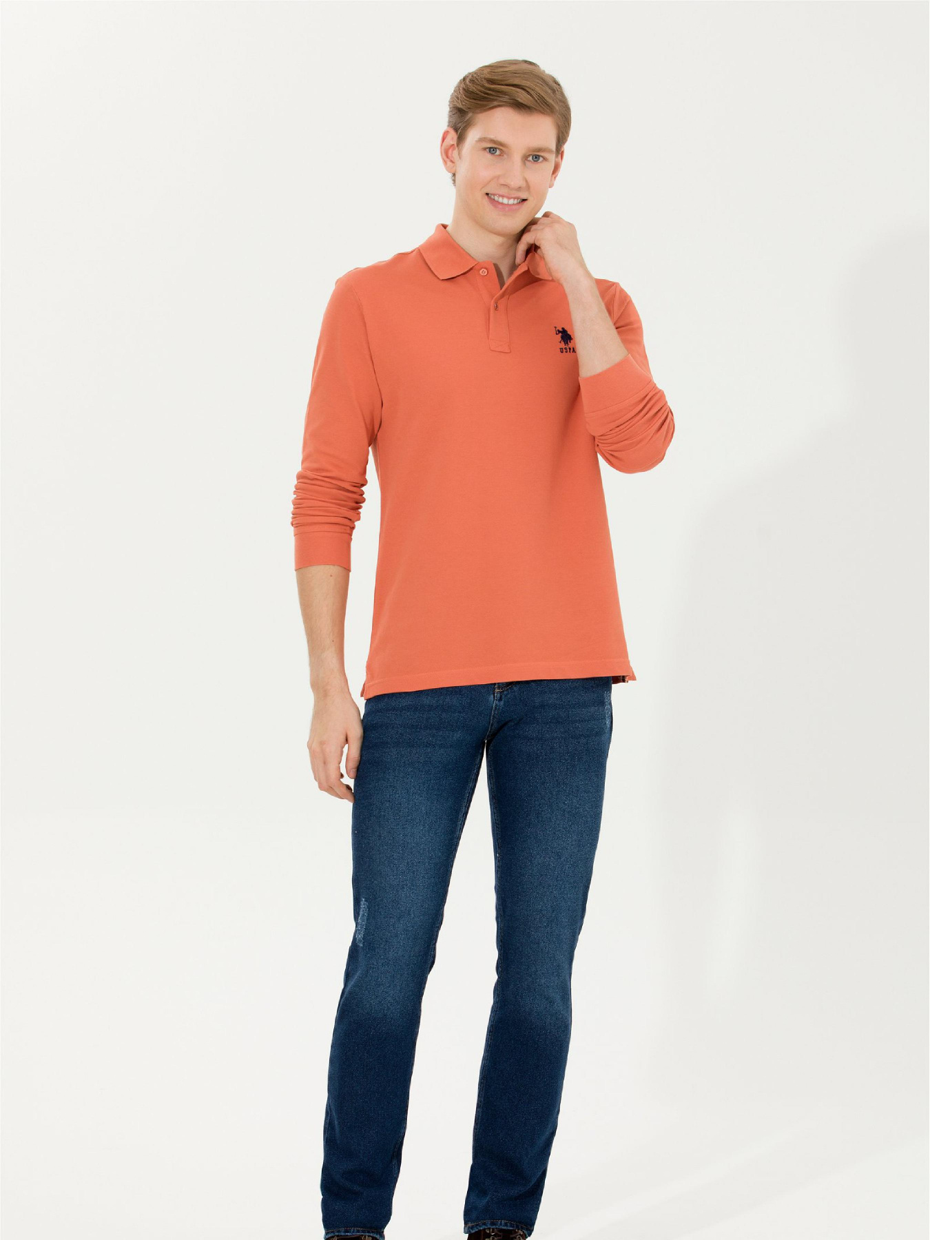 Зауженные джинсы US Polo модель G081SZ080.000.1452733.DN0023 Фото