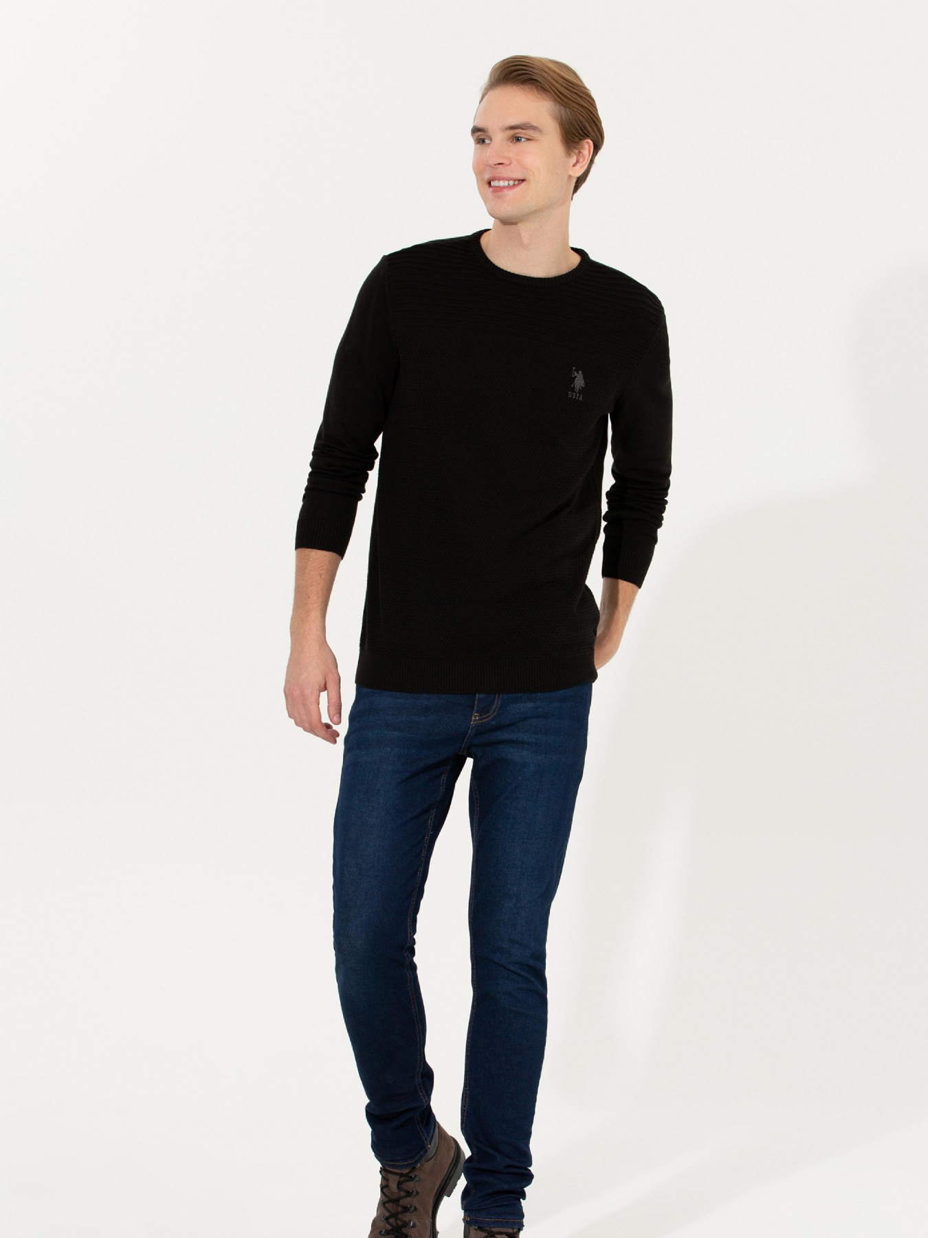 Джемпер US Polo модель G081GL0TK.000.1429112.VR046 Фото