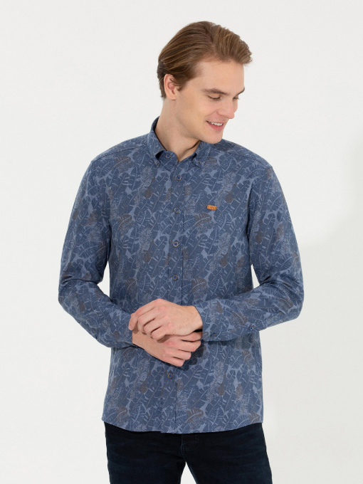 Рубашка повседневная US Polo модель G081SZ004.000.1461694.VR212 Фото