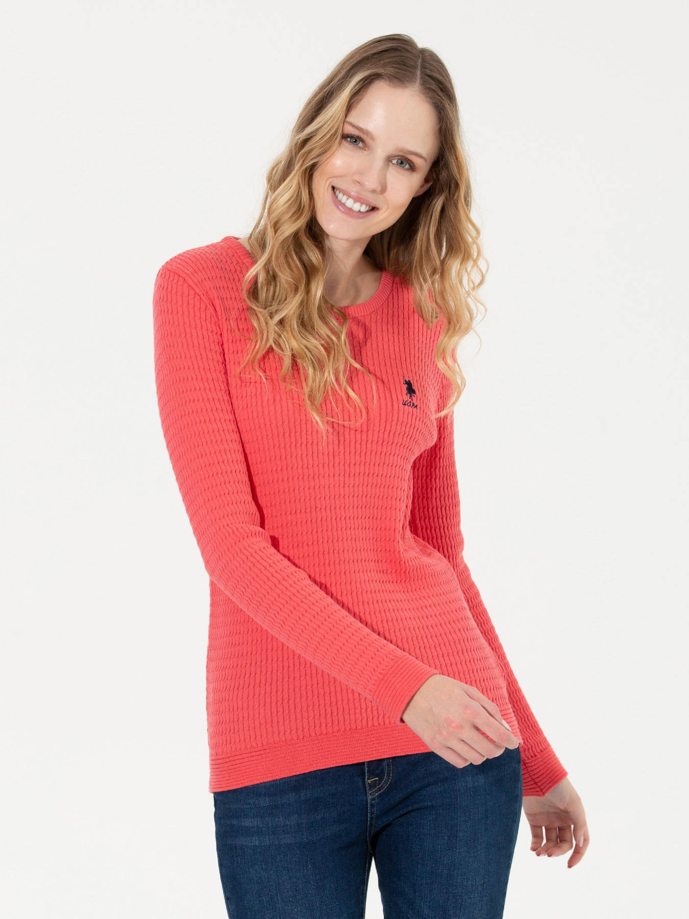 Джемпер US Polo модель G082SZ0TK.000.1430176.VR039 Фото