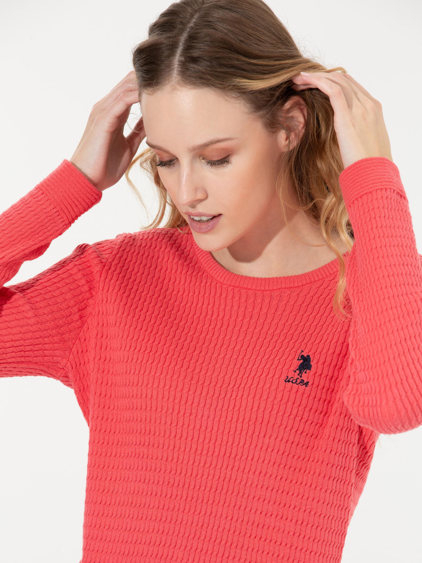 Джемпер US Polo модель G082SZ0TK.000.1430176.VR039 Джемпер US Polo модель G082SZ0TK.000.1430176.VR039 Фото