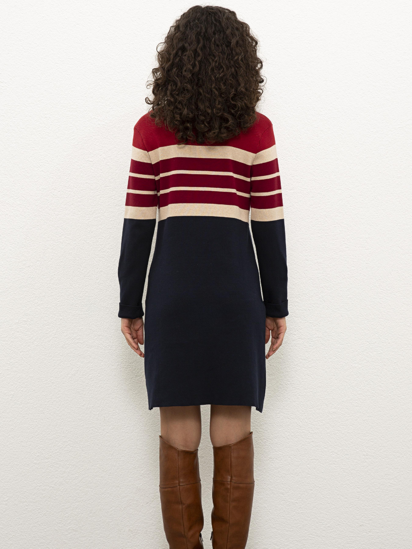 Платье миди US Polo модель G082SZ0TE.000.1081129.VR033 Фото