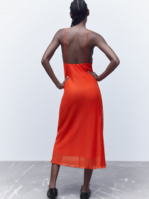 Платье миди ZARA модель 67804 Фото