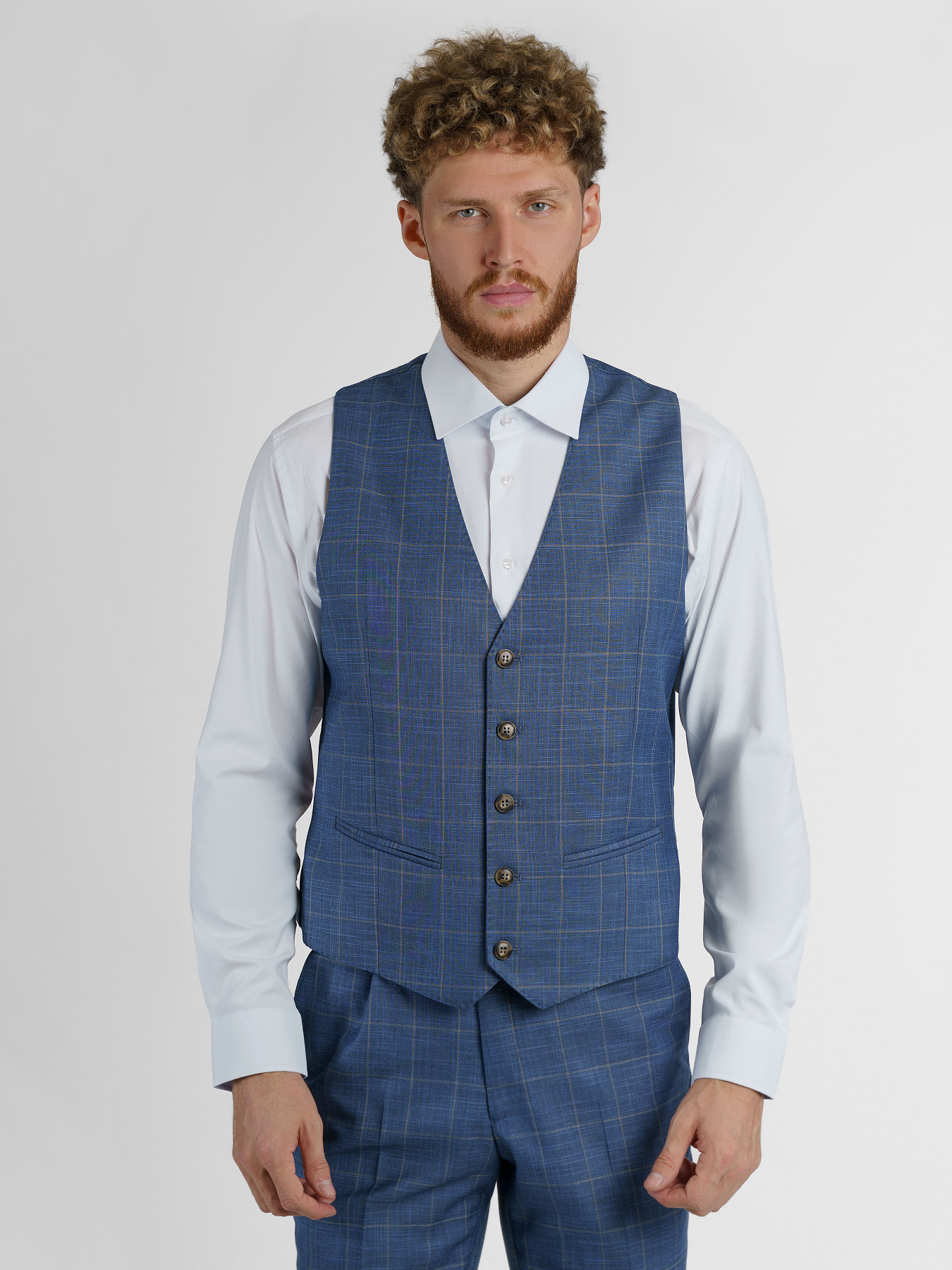 Жилет классический Arber модель M20.04.06.211 Фото