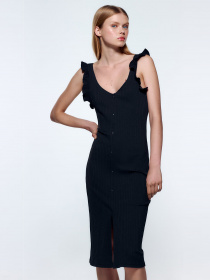 Платье миди ZARA модель 67809 Фото