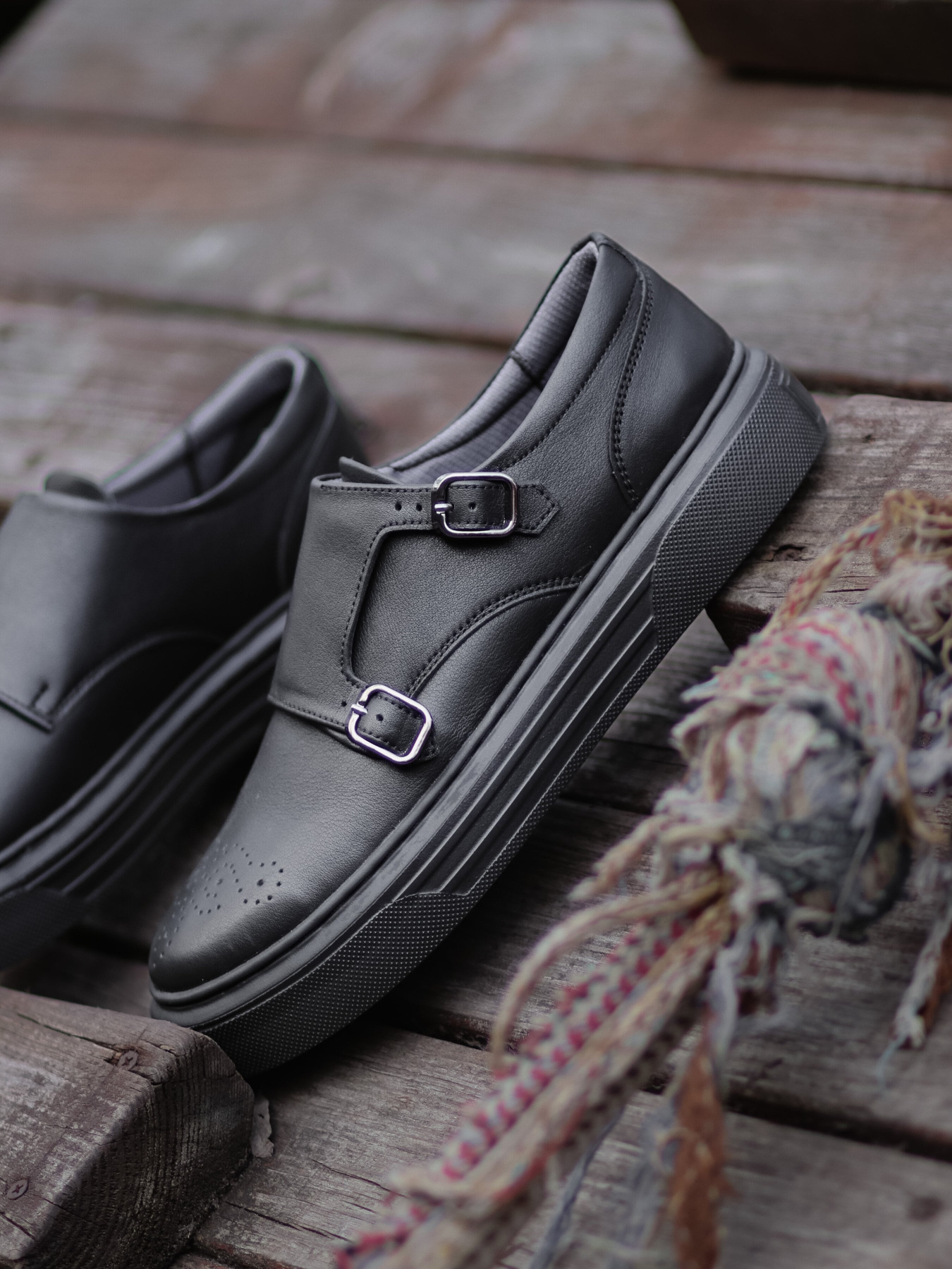 Туфлі Legessy модель MONKS_BLACK Фото