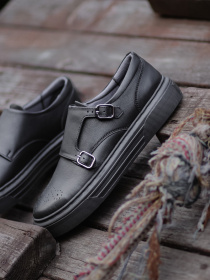 Туфлі Legessy модель MONKS_BLACK Фото