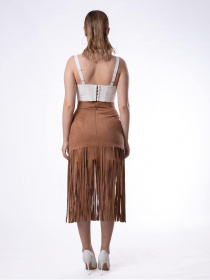 Юбка миди A.G.N.A модель AG-4004 Юбка миди A.G.N.A модель AG-4004 Фото