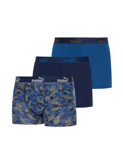Набір трусів PUMA Basic Boxer Hyper Camo модель 907249 - фото