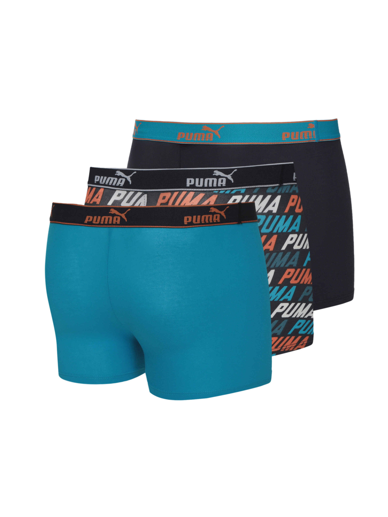 Набор трусов PUMA Basic Boxer Aop 3p модель 907531 Фото