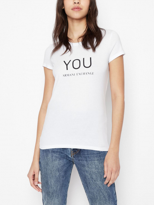 Футболки и поло Armani Exchange модель 6LYT42-YJ6XZ-21BH Фото