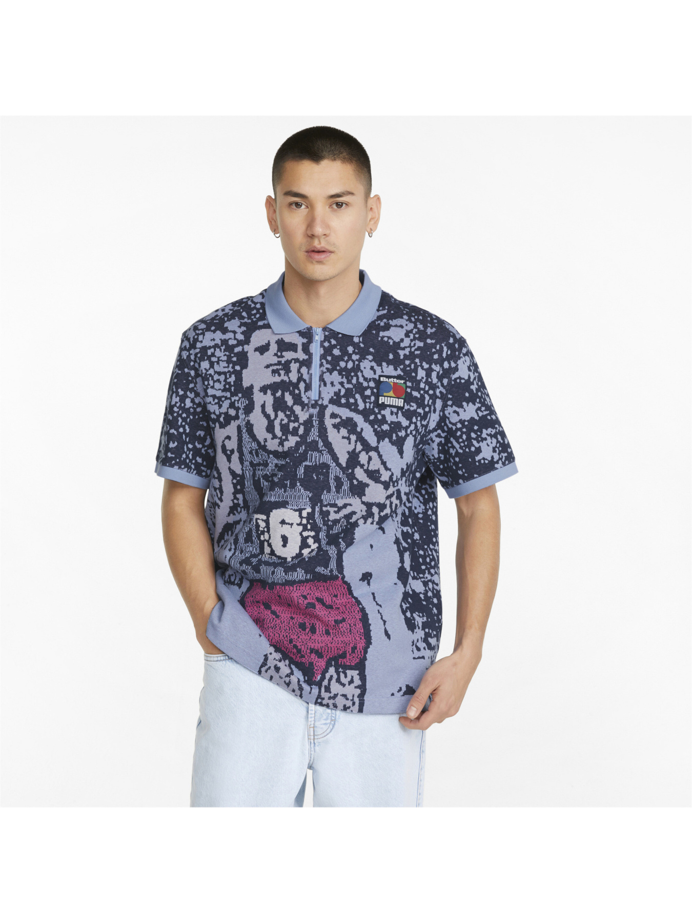 Поло PUMA x Bg Polo модель 534059 Фото