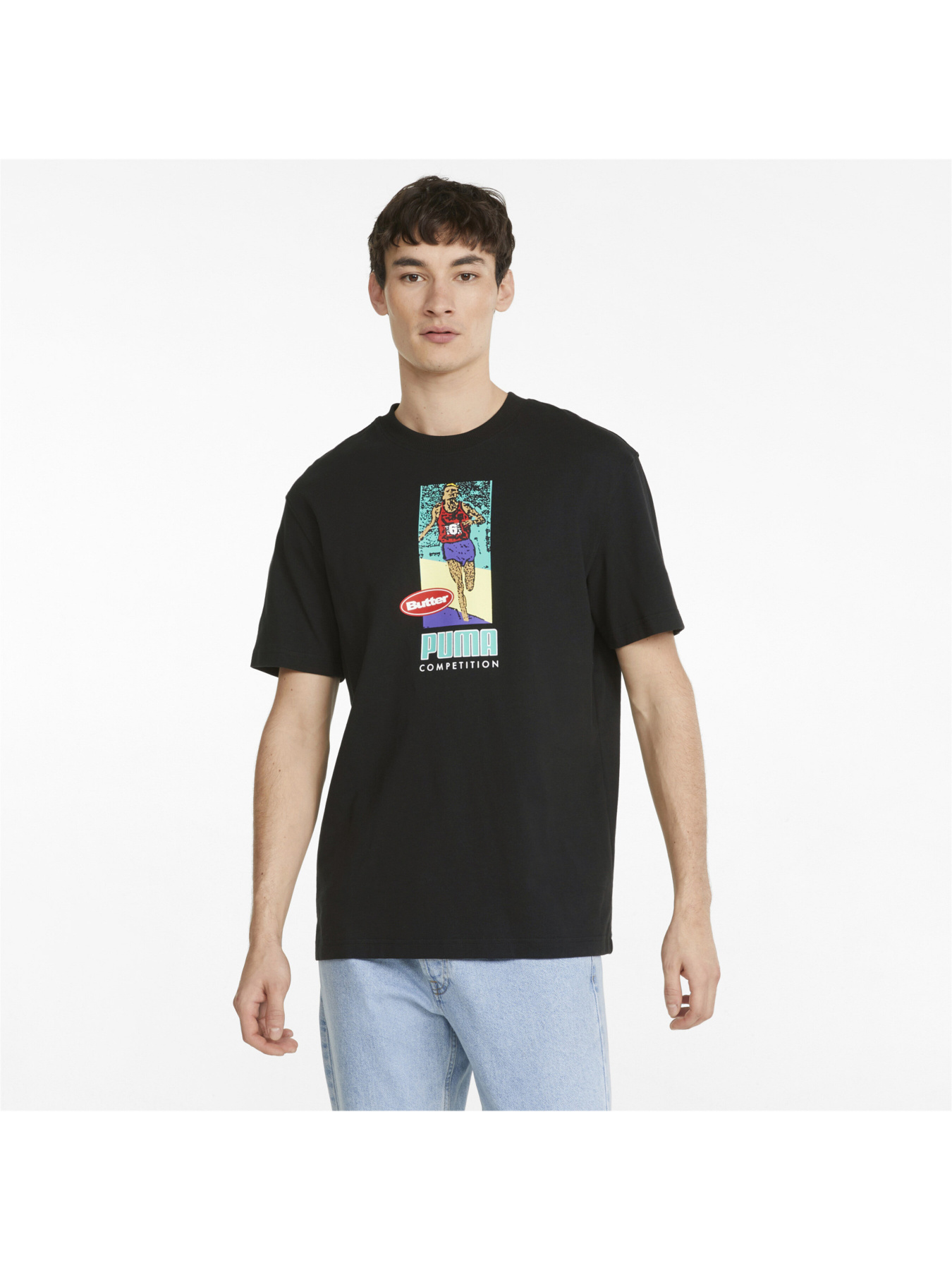 Футболка PUMA x Bg Graphic Tee модель 534058 Фото