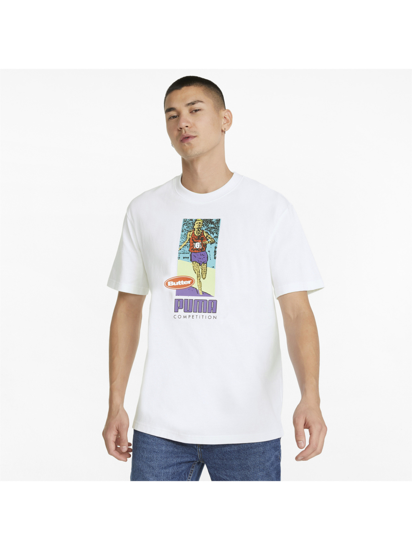 Футболка PUMA x Bg Graphic Tee модель 534058 Фото
