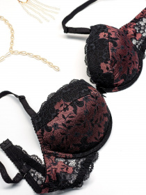 Бюстгальтер ISSA Plus модель BL2-459_blackpink Фото