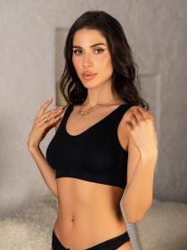 Бюстгальтер ISSA Plus модель BL2-573_black Бюстгальтер ISSA Plus модель BL2-573_black Фото