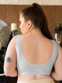 Бюстгальтер ISSA Plus модель BL2-577_grey Бюстгальтер ISSA Plus модель BL2-577_grey Фото