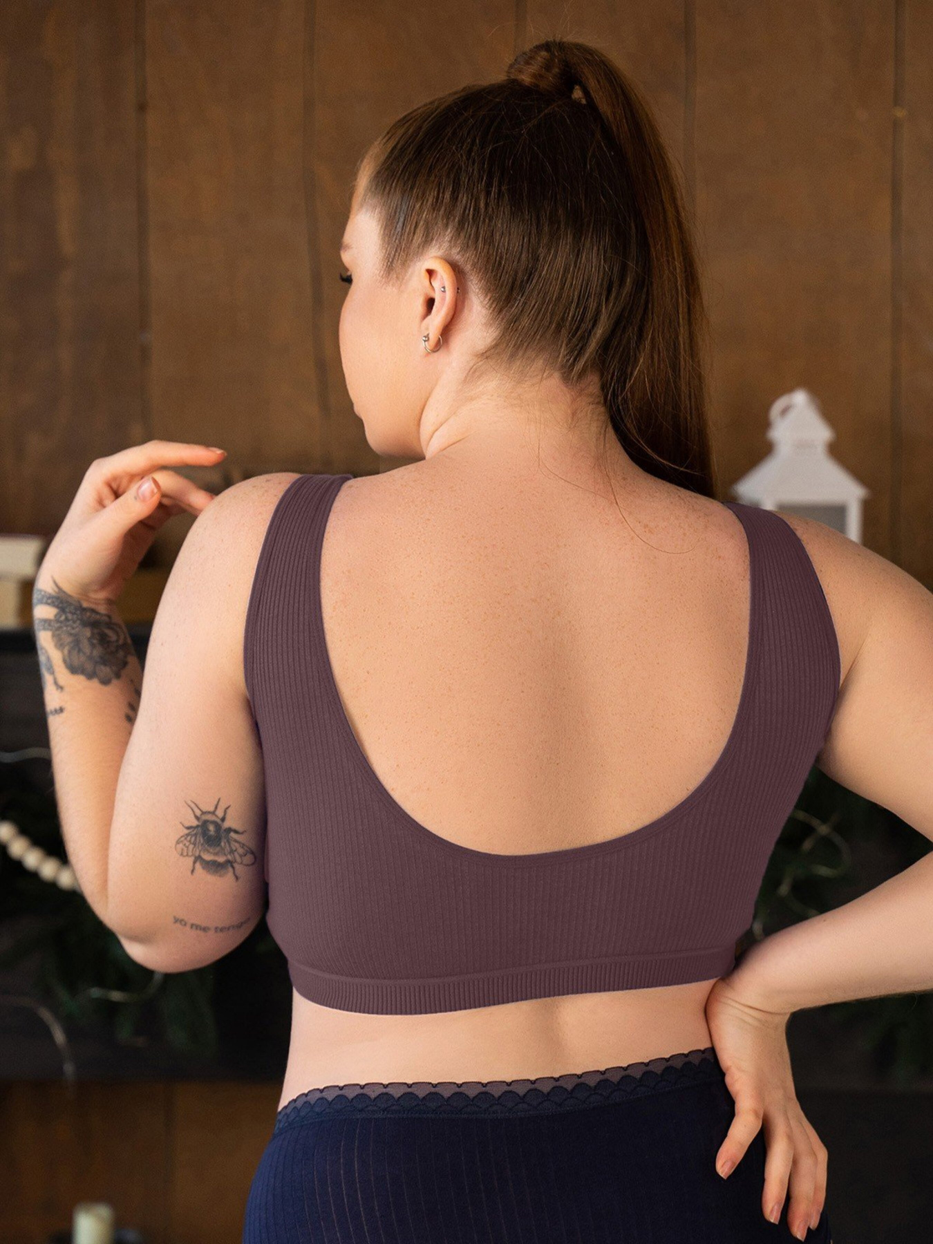 Бюстгальтер ISSA Plus модель BL2-577_purple Бюстгальтер ISSA Plus модель BL2-577_purple Фото