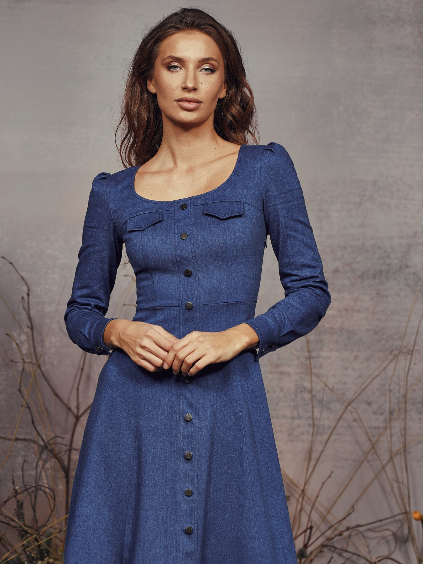 Платье миди Gepur модель 42989 Фото