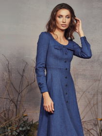 Платье миди Gepur модель 42989 Фото